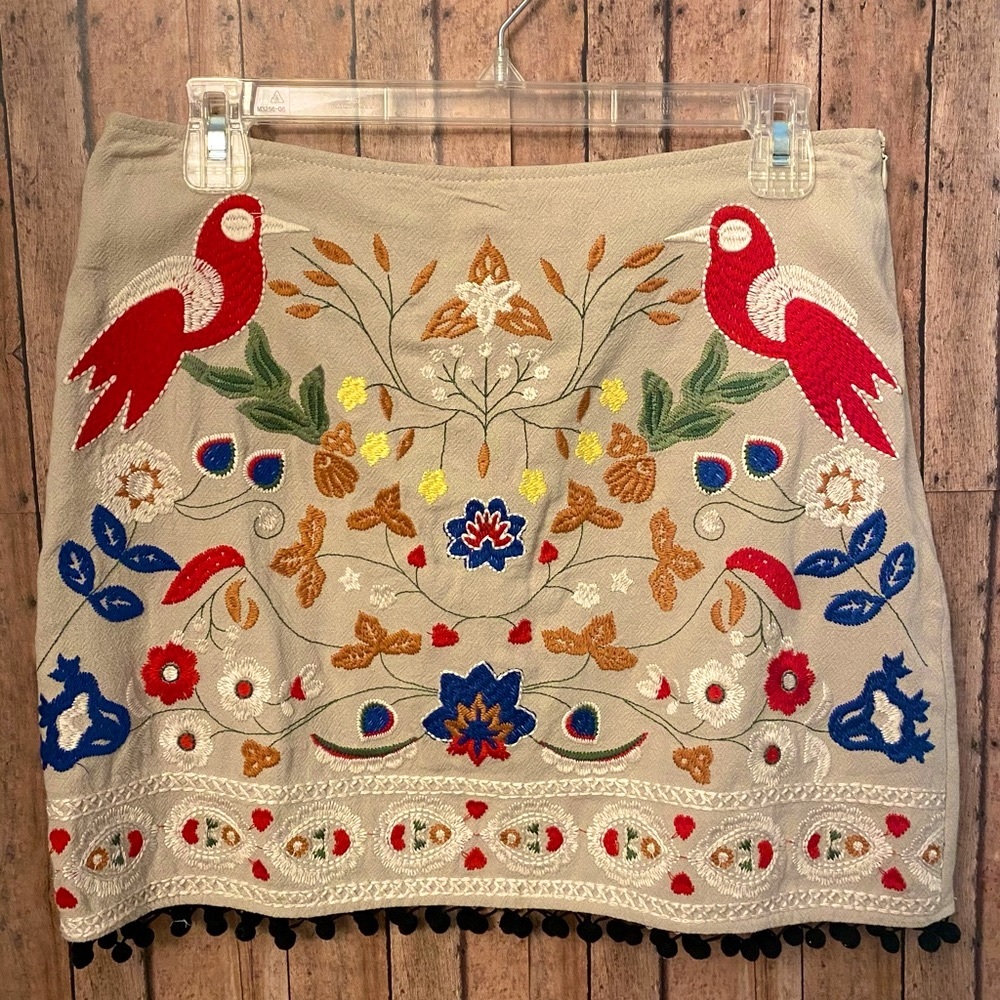 Altar’d State Embroidered skirt